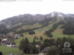 Archiv Foto Webcam Sicht vom Kinderhotel Oberjoch aus auf das Skigebiet gegenüber 11:00