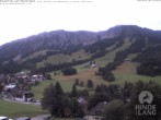 Archiv Foto Webcam Sicht vom Kinderhotel Oberjoch aus auf das Skigebiet gegenüber 06:00