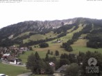 Archiv Foto Webcam Sicht vom Kinderhotel Oberjoch aus auf das Skigebiet gegenüber 13:00