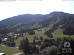 Archiv Foto Webcam Sicht vom Kinderhotel Oberjoch aus auf das Skigebiet gegenüber 09:00