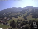 Archiv Foto Webcam Sicht vom Kinderhotel Oberjoch aus auf das Skigebiet gegenüber 11:00