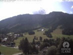 Archiv Foto Webcam Sicht vom Kinderhotel Oberjoch aus auf das Skigebiet gegenüber 16:00