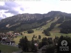 Archiv Foto Webcam Sicht vom Kinderhotel Oberjoch aus auf das Skigebiet gegenüber 20:00