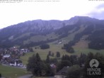 Archiv Foto Webcam Sicht vom Kinderhotel Oberjoch aus auf das Skigebiet gegenüber 06:00