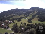 Archiv Foto Webcam Sicht vom Kinderhotel Oberjoch aus auf das Skigebiet gegenüber 11:00