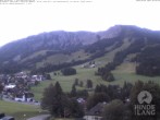 Archiv Foto Webcam Sicht vom Kinderhotel Oberjoch aus auf das Skigebiet gegenüber 05:00