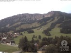 Archiv Foto Webcam Sicht vom Kinderhotel Oberjoch aus auf das Skigebiet gegenüber 03:00