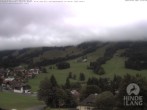 Archiv Foto Webcam Sicht vom Kinderhotel Oberjoch aus auf das Skigebiet gegenüber 12:00