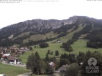 Archiv Foto Webcam Sicht vom Kinderhotel Oberjoch aus auf das Skigebiet gegenüber 13:00