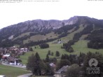 Archiv Foto Webcam Sicht vom Kinderhotel Oberjoch aus auf das Skigebiet gegenüber 17:00
