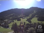 Archiv Foto Webcam Sicht vom Kinderhotel Oberjoch aus auf das Skigebiet gegenüber 09:00