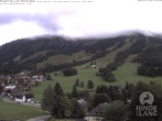 Archiv Foto Webcam Sicht vom Kinderhotel Oberjoch aus auf das Skigebiet gegenüber 11:00