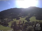 Archiv Foto Webcam Sicht vom Kinderhotel Oberjoch aus auf das Skigebiet gegenüber 09:00