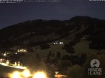 Archiv Foto Webcam Sicht vom Kinderhotel Oberjoch aus auf das Skigebiet gegenüber 18:00