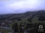 Archiv Foto Webcam Sicht vom Kinderhotel Oberjoch aus auf das Skigebiet gegenüber 17:00
