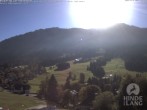 Archiv Foto Webcam Sicht vom Kinderhotel Oberjoch aus auf das Skigebiet gegenüber 09:00