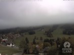 Archiv Foto Webcam Sicht vom Kinderhotel Oberjoch aus auf das Skigebiet gegenüber 15:00