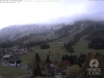 Archiv Foto Webcam Sicht vom Kinderhotel Oberjoch aus auf das Skigebiet gegenüber 07:00
