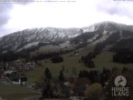 Archiv Foto Webcam Sicht vom Kinderhotel Oberjoch aus auf das Skigebiet gegenüber 11:00
