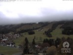 Archiv Foto Webcam Sicht vom Kinderhotel Oberjoch aus auf das Skigebiet gegenüber 09:00