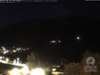 Archiv Foto Webcam Sicht vom Kinderhotel Oberjoch aus auf das Skigebiet gegenüber 21:00