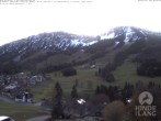 Archiv Foto Webcam Sicht vom Kinderhotel Oberjoch aus auf das Skigebiet gegenüber 07:00