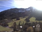 Archiv Foto Webcam Sicht vom Kinderhotel Oberjoch aus auf das Skigebiet gegenüber 09:00
