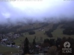 Archiv Foto Webcam Sicht vom Kinderhotel Oberjoch aus auf das Skigebiet gegenüber 15:00