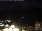 Archiv Foto Webcam Sicht vom Kinderhotel Oberjoch aus auf das Skigebiet gegenüber 01:00