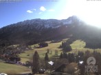 Archiv Foto Webcam Sicht vom Kinderhotel Oberjoch aus auf das Skigebiet gegenüber 09:00