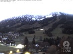 Archiv Foto Webcam Sicht vom Kinderhotel Oberjoch aus auf das Skigebiet gegenüber 05:00