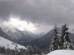 Archived image Webcam Kids hotel Oberjoch: view at the nature reseve "Allgäuer Hochalpen" 11:00