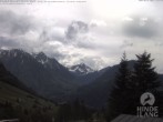Archiv Foto Webcam Naturschutzgebiet "Allgäuer Hochalpen" vom Kinderhotel Oberjoch aus gesehen 13:00