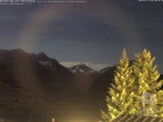 Archived image Webcam Kids hotel Oberjoch: view at the nature reseve "Allgäuer Hochalpen" 23:00