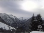 Archiv Foto Webcam Naturschutzgebiet "Allgäuer Hochalpen" vom Kinderhotel Oberjoch aus gesehen 09:00