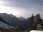 Archiv Foto Webcam Naturschutzgebiet "Allgäuer Hochalpen" vom Kinderhotel Oberjoch aus gesehen 09:00