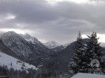 Archived image Webcam Kids hotel Oberjoch: view at the nature reseve "Allgäuer Hochalpen" 13:00