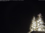 Archived image Webcam Kids hotel Oberjoch: view at the nature reseve "Allgäuer Hochalpen" 23:00