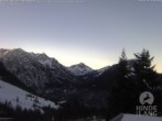 Archived image Webcam Kids hotel Oberjoch: view at the nature reseve "Allgäuer Hochalpen" 07:00