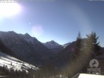 Archiv Foto Webcam Naturschutzgebiet "Allgäuer Hochalpen" vom Kinderhotel Oberjoch aus gesehen 11:00