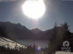 Archived image Webcam Kids hotel Oberjoch: view at the nature reseve "Allgäuer Hochalpen" 13:00