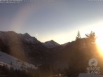 Archived image Webcam Kids hotel Oberjoch: view at the nature reseve "Allgäuer Hochalpen" 15:00