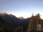 Archiv Foto Webcam Naturschutzgebiet "Allgäuer Hochalpen" vom Kinderhotel Oberjoch aus gesehen 05:00