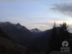 Archiv Foto Webcam Naturschutzgebiet "Allgäuer Hochalpen" vom Kinderhotel Oberjoch aus gesehen 19:00