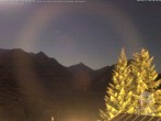 Archiv Foto Webcam Naturschutzgebiet "Allgäuer Hochalpen" vom Kinderhotel Oberjoch aus gesehen 23:00