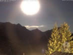 Archiv Foto Webcam Naturschutzgebiet "Allgäuer Hochalpen" vom Kinderhotel Oberjoch aus gesehen 01:00