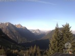 Archiv Foto Webcam Naturschutzgebiet "Allgäuer Hochalpen" vom Kinderhotel Oberjoch aus gesehen 13:00