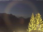 Archiv Foto Webcam Naturschutzgebiet "Allgäuer Hochalpen" vom Kinderhotel Oberjoch aus gesehen 23:00