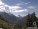 Archived image Webcam Kids hotel Oberjoch: view at the nature reseve "Allgäuer Hochalpen" 09:00