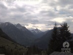 Archiv Foto Webcam Naturschutzgebiet "Allgäuer Hochalpen" vom Kinderhotel Oberjoch aus gesehen 09:00